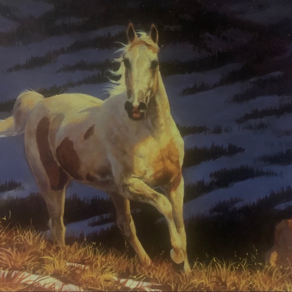 Brand new in package 500 piece jigsaw puzzle / Stallion approaching storm series - Picture 5 of 8